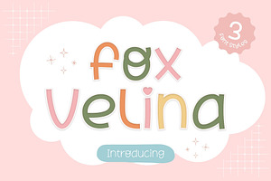 Fox Velina Font, a Handwritten Font by Fox7 By Rattana