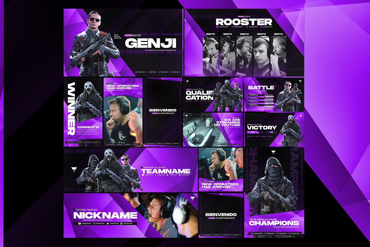 E- Sports Social Media Template, a Social Media Template by Creathift (Photo 7 of 7)