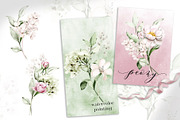 Peonies watercolor set., an Illustration by Larisa Maslova (Thumbnail 3 of 14)