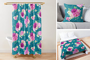 white peacocks patterns, a Pattern Graphic by MitrushovaArt (Thumbnail 5 of 12)