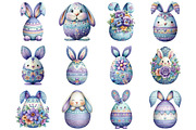 Floral Easter Egg With Bunny Ears, an Illustration by DreamArtGraphic (Thumbnail 5 of 5)