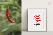 Chili Peppers Set, an Illustration by Alena Koval (Thumbnail 7 of 18)