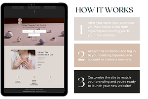 Jewellery Squarespace Template 7.1