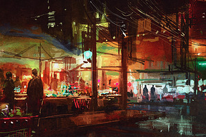 Night market