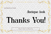 Antique look, a Serif Font by Wow Magic (Thumbnail 3 of 3)
