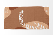 Towel Mockup, a Product Mockup by Designbuys (Thumbnail 9 of 19)