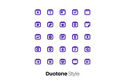 3 Styles Calendar Icon Pack, an Outline Icon by hafizhhapis (Thumbnail 3 of 4)