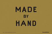 Scout - A Rustic Hand Drawn Font, a Sans Serif Font by Komet & Flicker (Thumbnail 9 of 12)