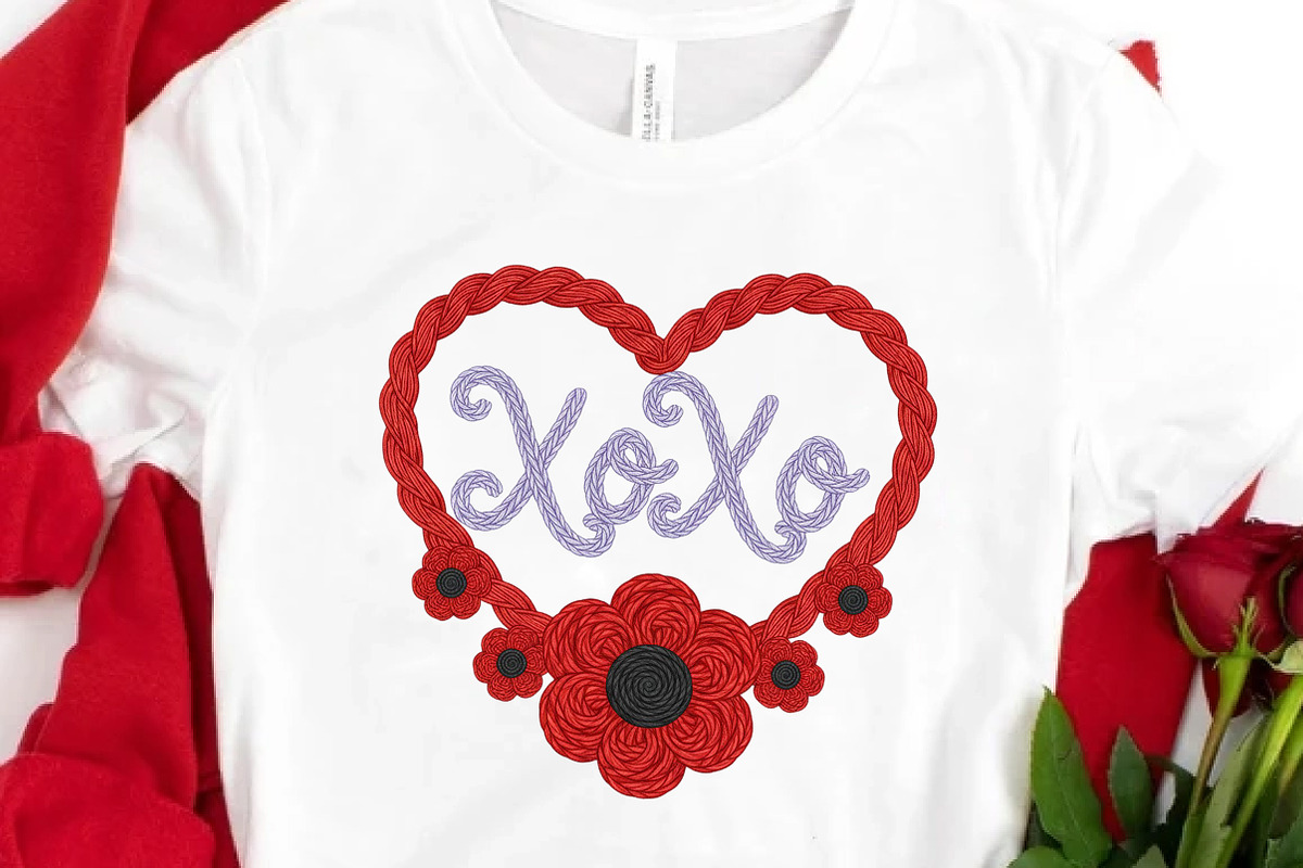 Xoxo- Valentin's Day Sublimation PNG, an Illustration by DreamCafeArt (Photo 1 of 8)