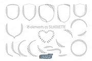 Elegant Wedding design elements, an Object Graphic by JuDesign (Thumbnail 3 of 7)