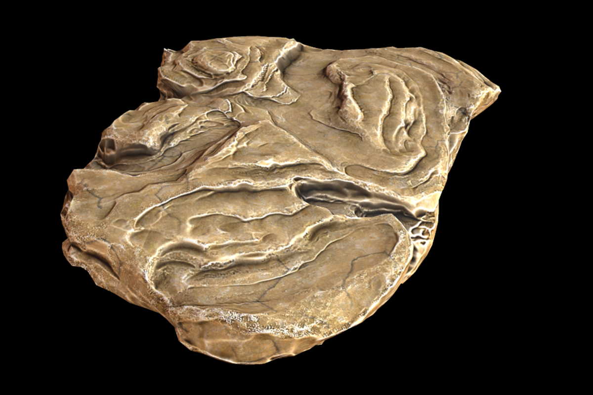 Mid-West Layered Limestone Flat, an Environmental 3D Model by Kindesigns (Photo 3 of 3)