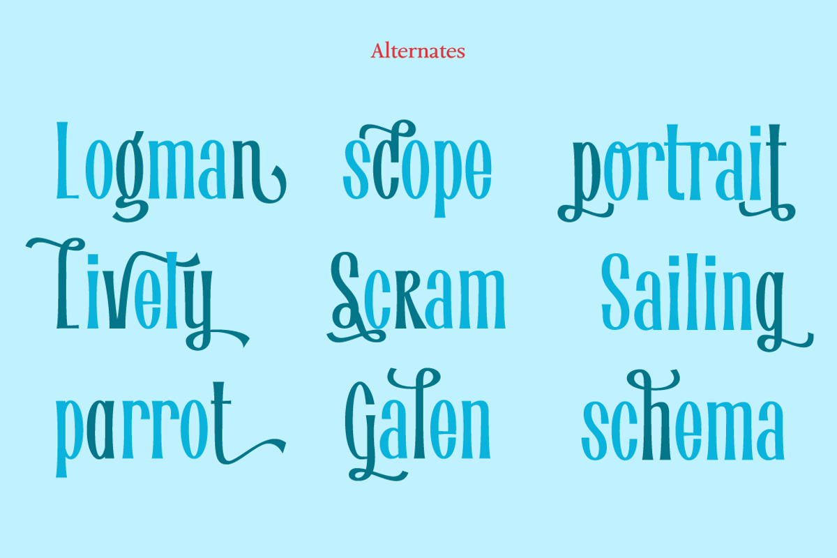 Calinda, a Sans Serif Font by Eurotypo (Photo 3 of 6)