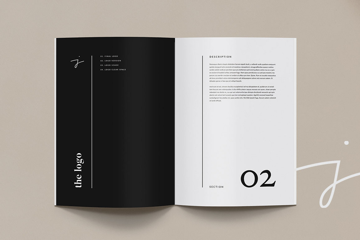 Brand Guidelines, a Brochure Template by Occy Design (Photo 4 of 16)
