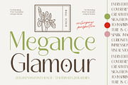 Megance Glamour Elegant Sans Font, a Sans Serif Font by timelesstype.co (Thumbnail 1 of 10)