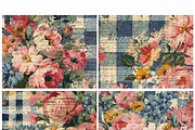 Bertha Printable Floral Textures, a Texture Graphic by Polka Dot Pixels (Thumbnail 3 of 4)