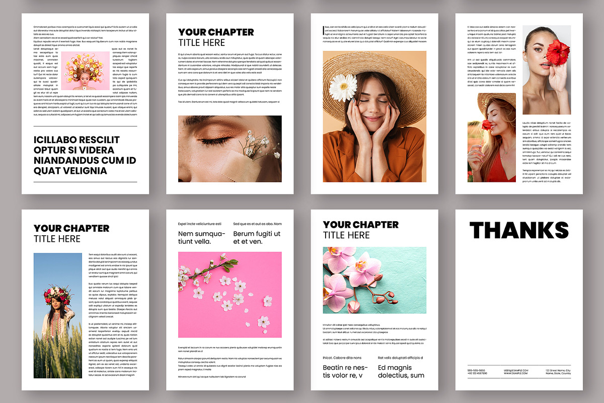 E-book Design Layout