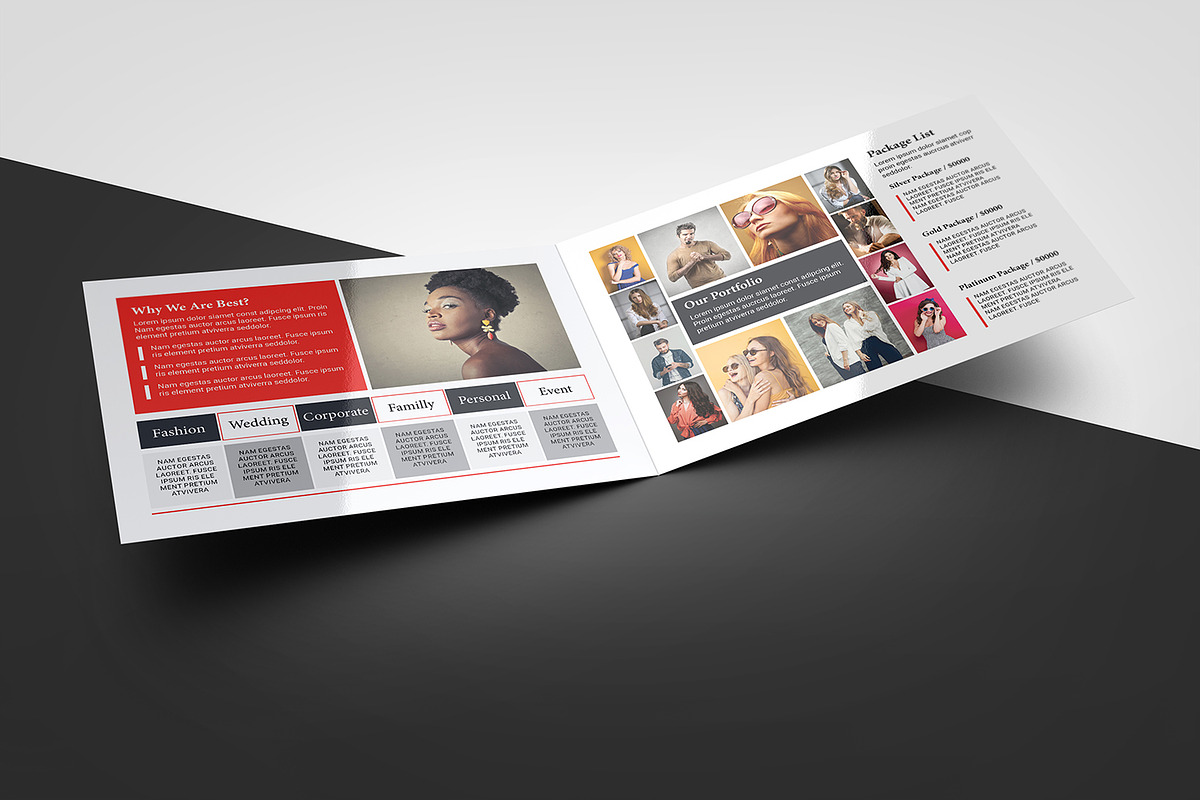 Photography Brochure Template, a Brochure Template by Template Shop (Photo 4 of 5)