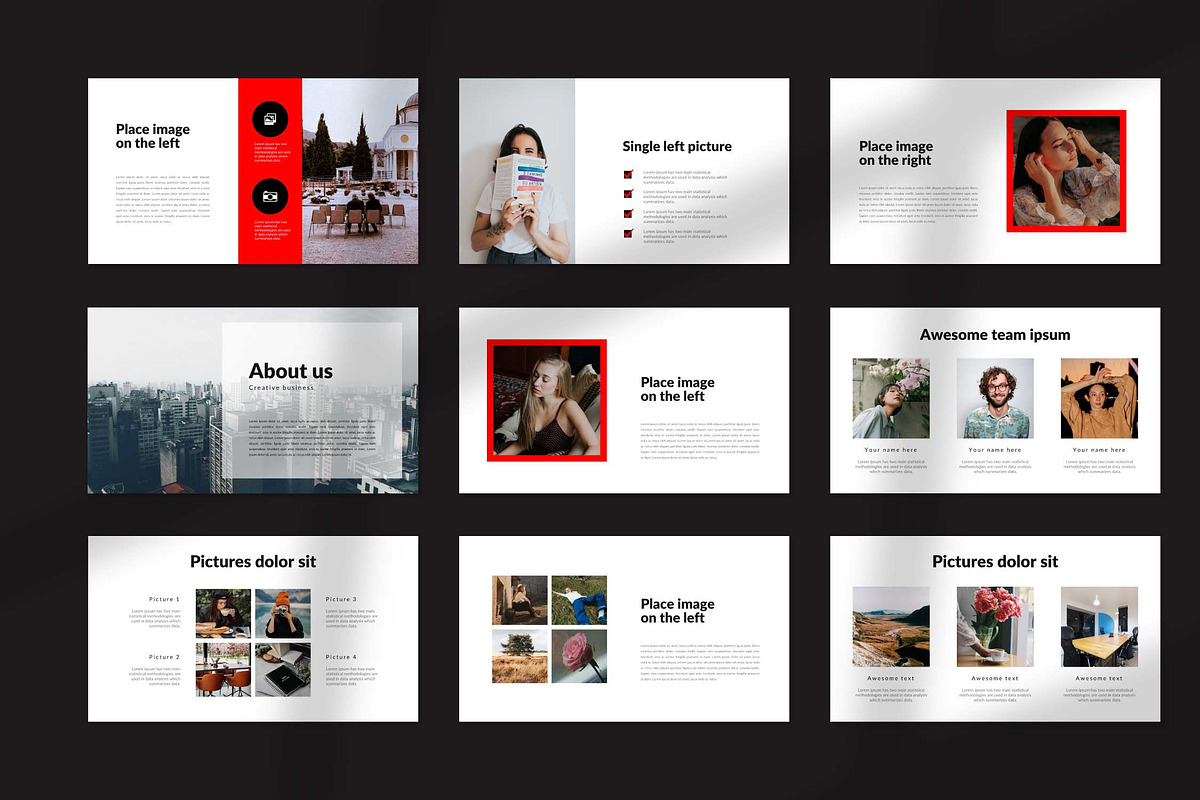 Makima Google Slides Template, a Presentation Template by Twntysix (Photo 3 of 4)