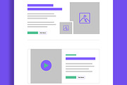 Clean Web Wireframe Template, a Wireframe Template by MightyDesign (Thumbnail 5 of 9)
