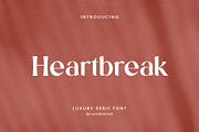 Heartbreak Luxury Serif Font, a Serif Font by UICreative (Thumbnail 1 of 13)