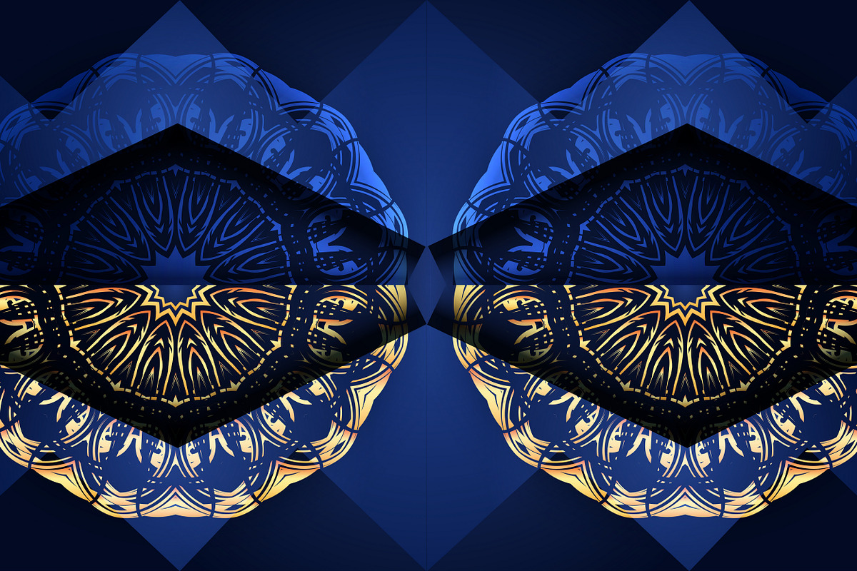 Mandala Ornamental Geometry Bundle, a Background Graphic by NJ Himel (Photo 51 of 92)