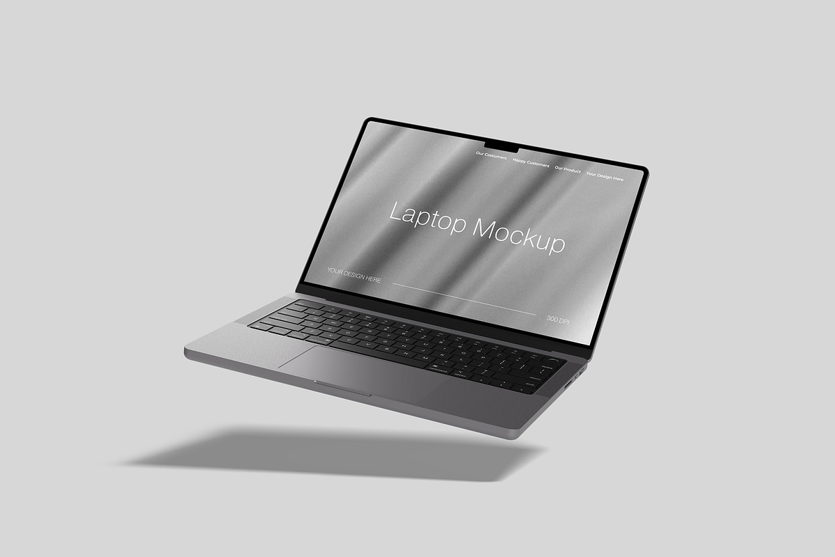 Laptop Mockup, a Mac Mockup by Lxadesign (Photo 7 of 9)