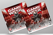 Football Game Flyer Template, a Flyer Template by Artonix (Thumbnail 2 of 3)