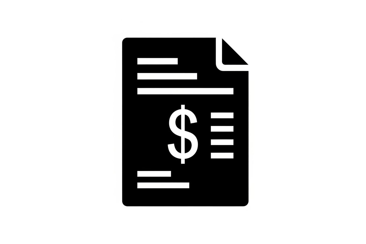 Modern Tax Document Icon Set, a Graphic by musafir_fashion (Photo 12 of 13)