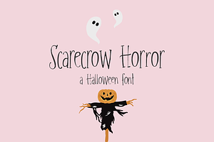 Scarecrow Horror Serif