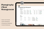 Notion Template for Photographers, a Templates & Theme by Maple Visuals (Thumbnail 1 of 5)
