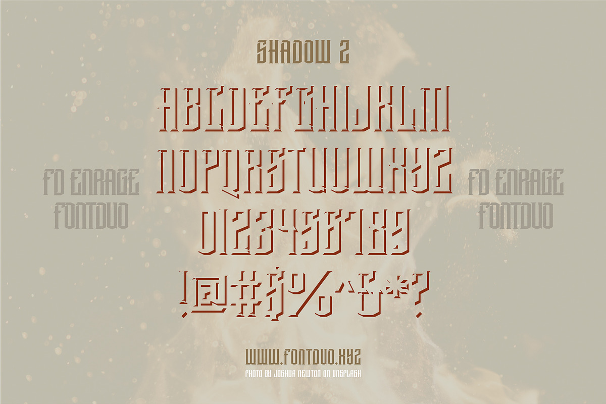 Enrage Gothic Font Bundle, a Blackletter Font by FontDuo (Photo 6 of 6)