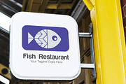 Modern Seafood Logo Collection, a Branding & Logo Template by YUDesignStore (Thumbnail 4 of 12)