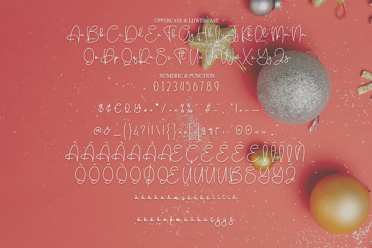 Party Christmas | Script Font, a Handwritten Font by Scratchones (Photo 7 of 8)