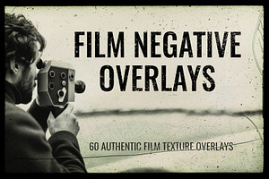 Film Negative Overlays