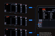 Life+ LCARS Undated Digital Planner, a Presentation Template by Bichin (Thumbnail 6 of 9)