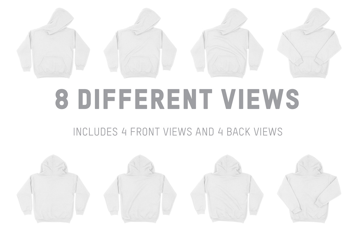 Gildan 18500B Youth Hoodie Mockups, a Hoody Mockup by Pixel Sauce™ (Photo 6 of 6)