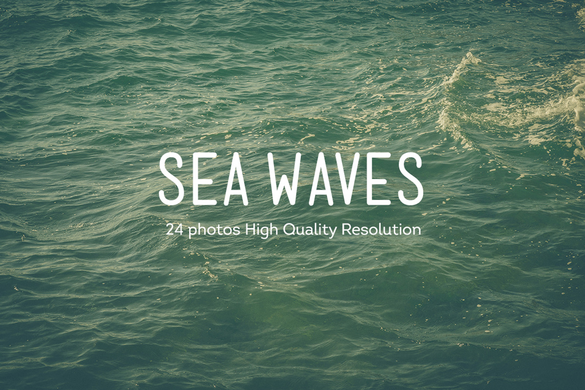24 Sea Waves photos HQ, a Texture Graphic by Zoomin Istanbul (Photo 1 of 3)