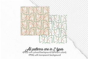 Eucalyptus & Cotton - Boho Patterns