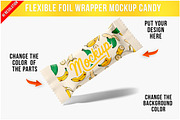 Flexible Foil Wrapper Mockup Can PSD, a Product Mockup by Bruno's Shop (Thumbnail 1 of 3)