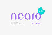 Nearo Rounded, a Sans Serif Font by Digitype Studio (Thumbnail 1 of 10)