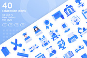 40 Education - Flat, an Icon by Kmg Design (Thumbnail 1 of 2)