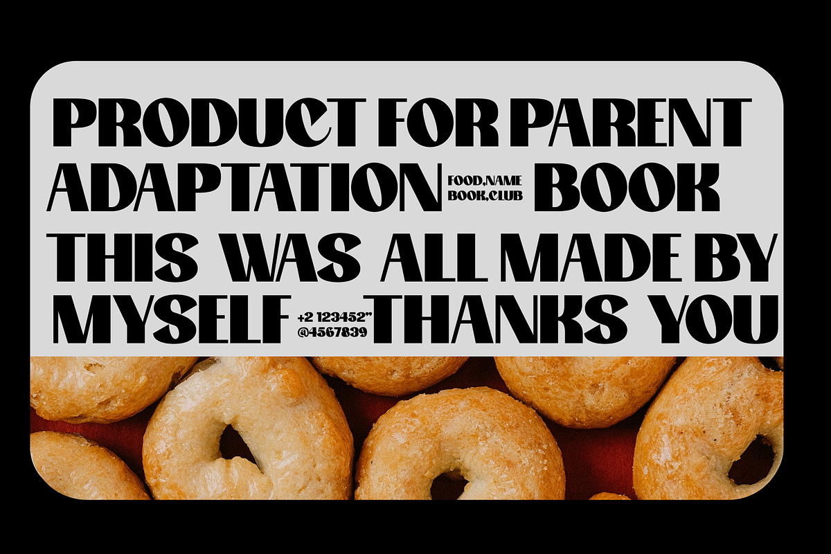 Qokai-display font, a Serif Font by maybefont (Photo 7 of 10)