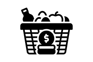 Provision providing solid icon, a Solid Icon by Creative priyanka