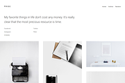 Pride: Minimal Tumblr Theme, a Websites & App Template by Lunar Designs (Thumbnail 1 of 4)