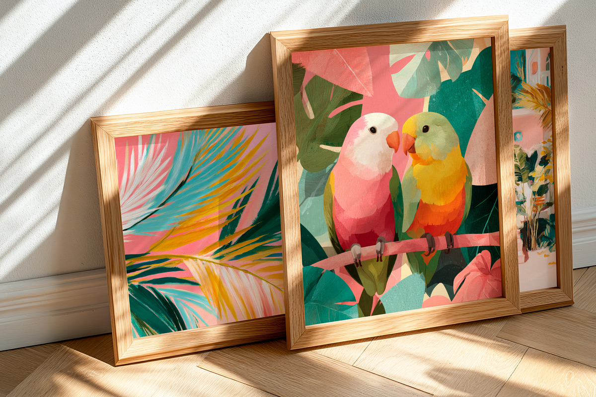 112 Tropical Prints Gallery, a Background Graphic by Feelsoul (Photo 6 of 14)