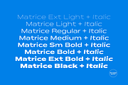 Matrice - Font Family, a Font by Sundance Tipografia (Thumbnail 4 of 16)