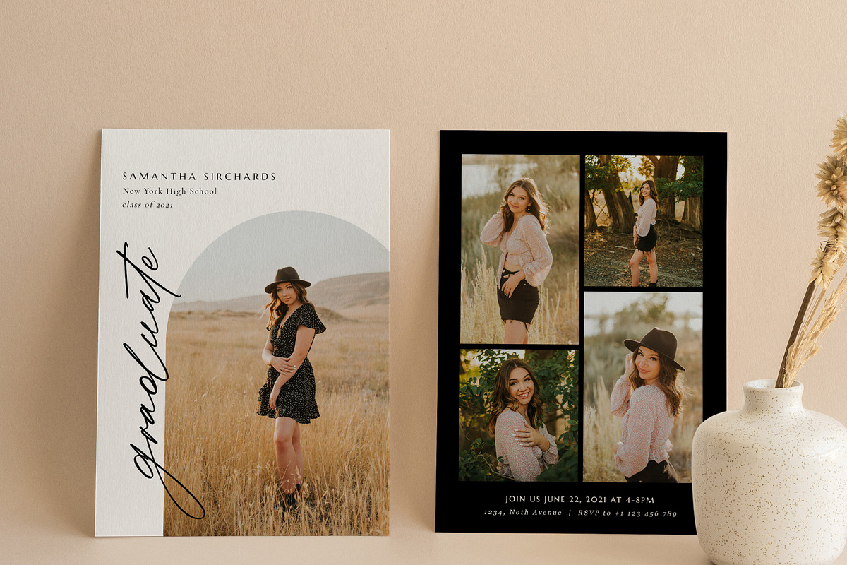 Graduation Card Templates G297, an Invitation Template by Salsal Design (Photo 1 of 4)