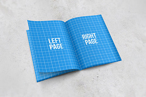 A4 Brochure Catalog Mockups