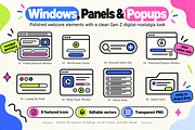 24 Gen Z Webcore UI Graphics, an Object Graphic by Designs24hr (Thumbnail 3 of 7)