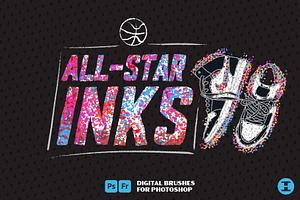 All-Star Inks Photoshop Brushes